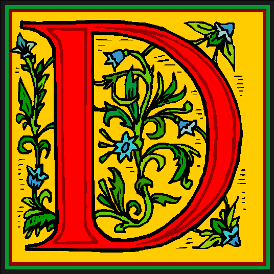 Letter D